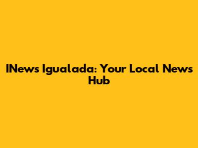 INews Igualada: Your Local News Hub