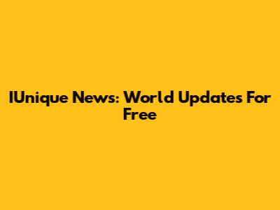 IUnique News: World Updates For Free