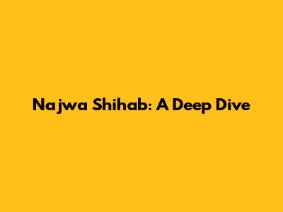 Najwa Shihab: A Deep Dive
