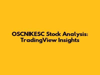 OSCNIKESC Stock Analysis: TradingView Insights