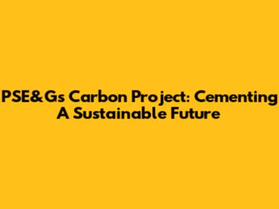 PSE&G's Carbon Project: Cementing A Sustainable Future