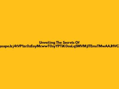 Unveiling The Secrets Of ZpgssspeJzj4tVP1zc0zEoyMcwwT0syYPTiK0osLq5MVMjITEmsTMwAAJHVCeszs